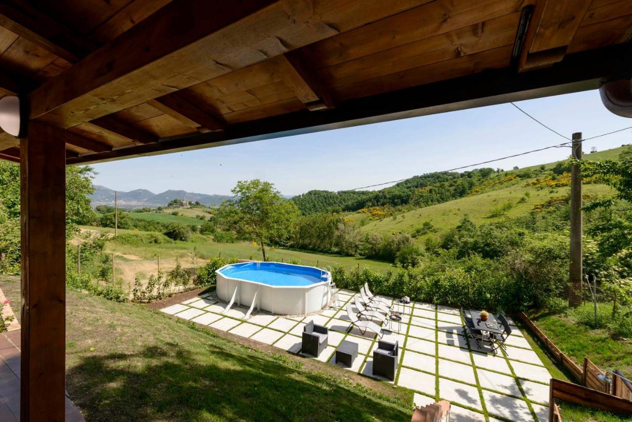 Casa Vacanze San Vittorino غوبيو المظهر الخارجي الصورة